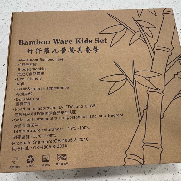 3/$20 Bamboo Ware Kids Dinnerwear Bumblebee Design, Eco-Friendly,Dishwasher safe - Picture 12 of 14